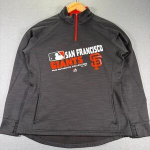 San Francisco Giants Majestic MLB Authentic Collection Pullover Womens Large